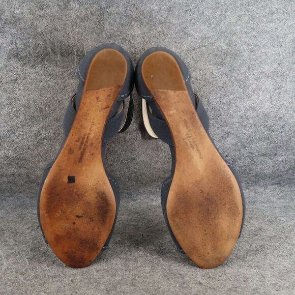 Vera Wang Lavender Shoes Womens 7 Sandal Flats Ankle Strap Fringe Bow Fashion - Picture 10 of 14